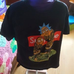 3/$15 Rick and Morty supreme shirt